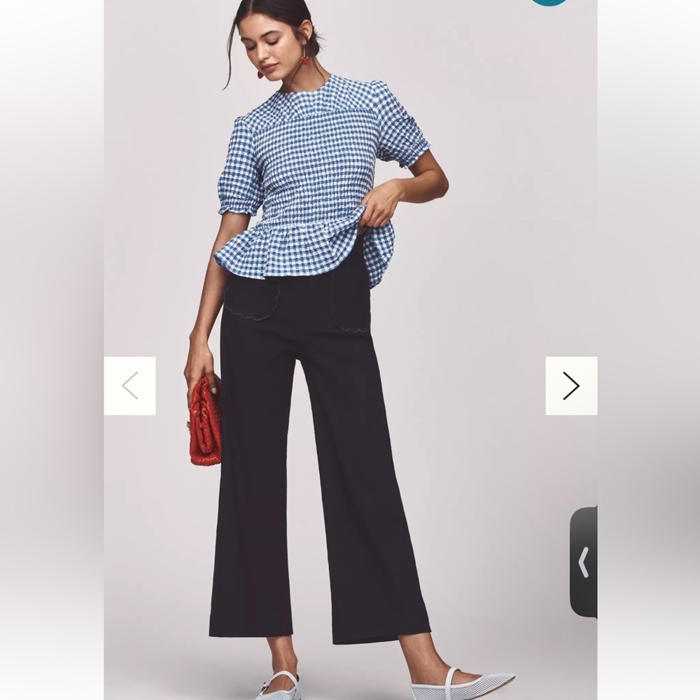 Maeve Corduroy The Colette Scallop Pockets Pants